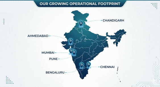 Manobal HR Services operational locations across India